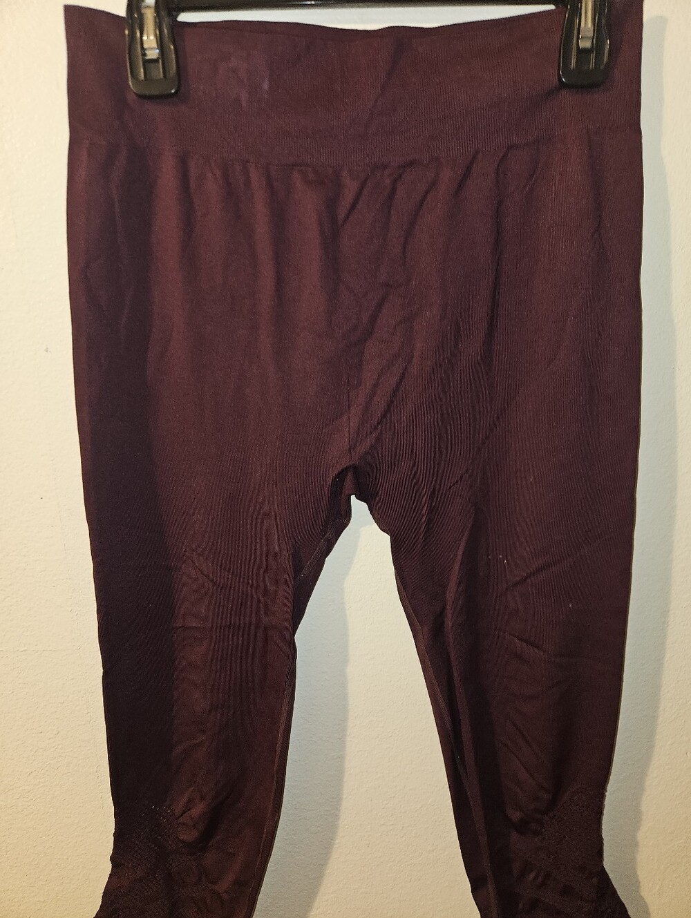 Aerie Womans Purple Leggings Size Xl - Picture 2 of 10